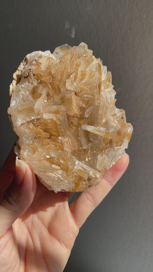 Barite Cluster with Stand from Poland