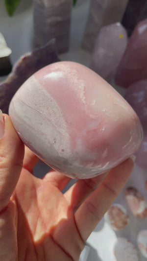 Peruvian Pink Opal Freeform