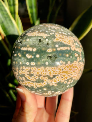 Ocean Jasper Sphere