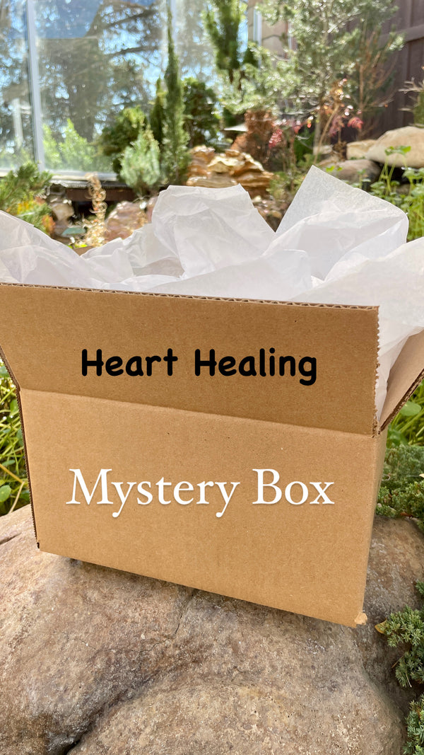 Heart Healing Mystery Box $150 - Sugar Studio Crystals