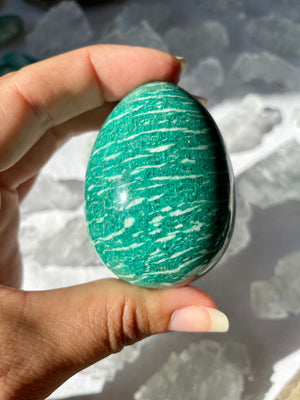 Russian Amazonite Egg