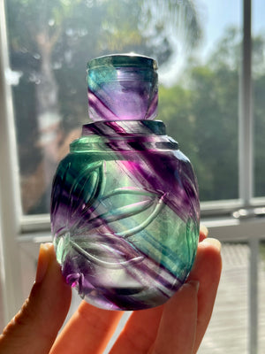 Rainbow Fluorite Bottle