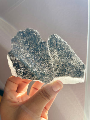 Self Healed Clear Quartz with Black Tourmaline
