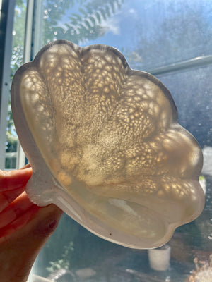 Scolecite Shell Bowl