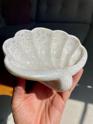 Scolecite Shell Bowl