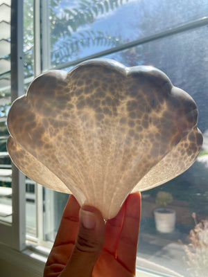 Scolecite Shell Bowl
