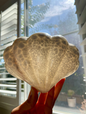 Scolecite Shell Bowl