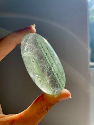 Himalayan Quartz Shiva with Chlorite Phantoms
