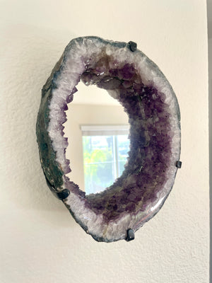 Amethyst Portal Mirror
