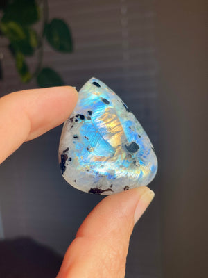 "1" Stunning Rainbow Moonstone