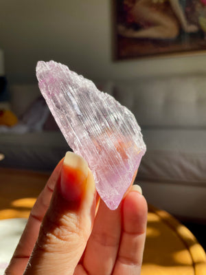 Raw Kunzite