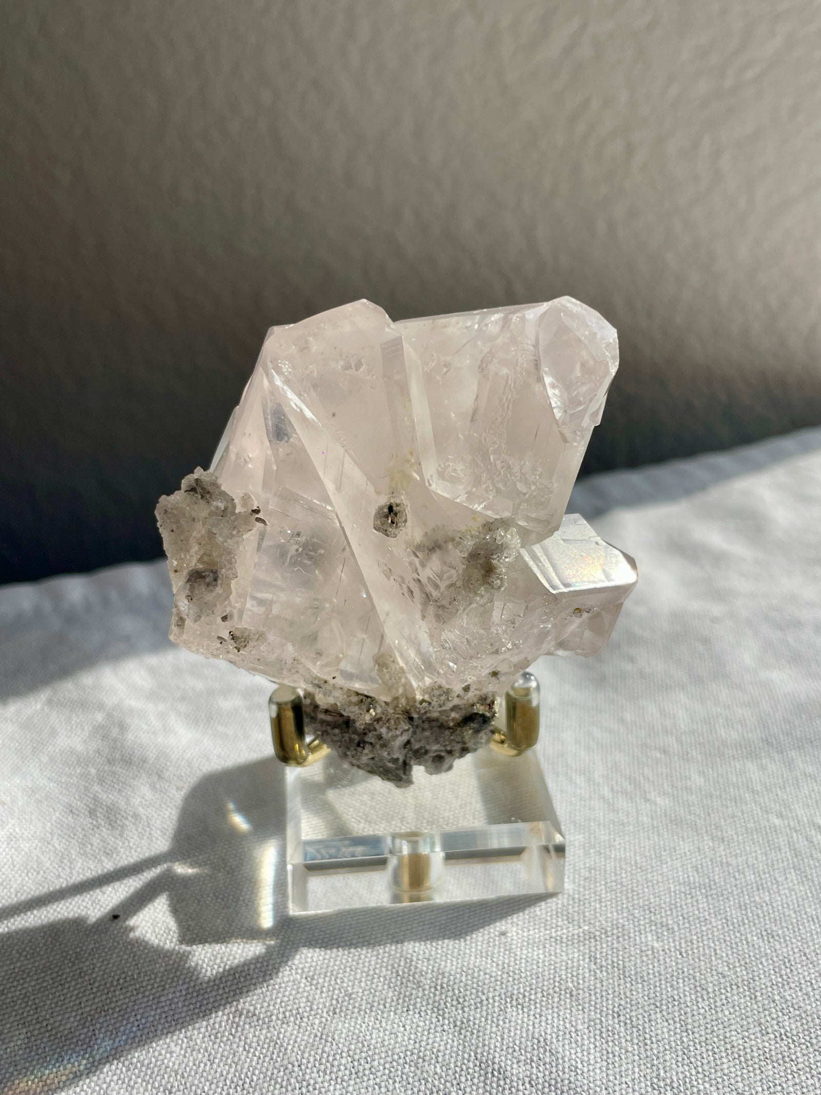 Balmat Calcite with Stand