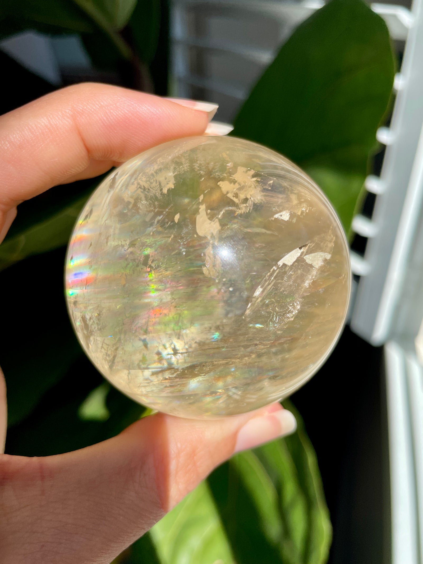 Honey Calcite Sphere