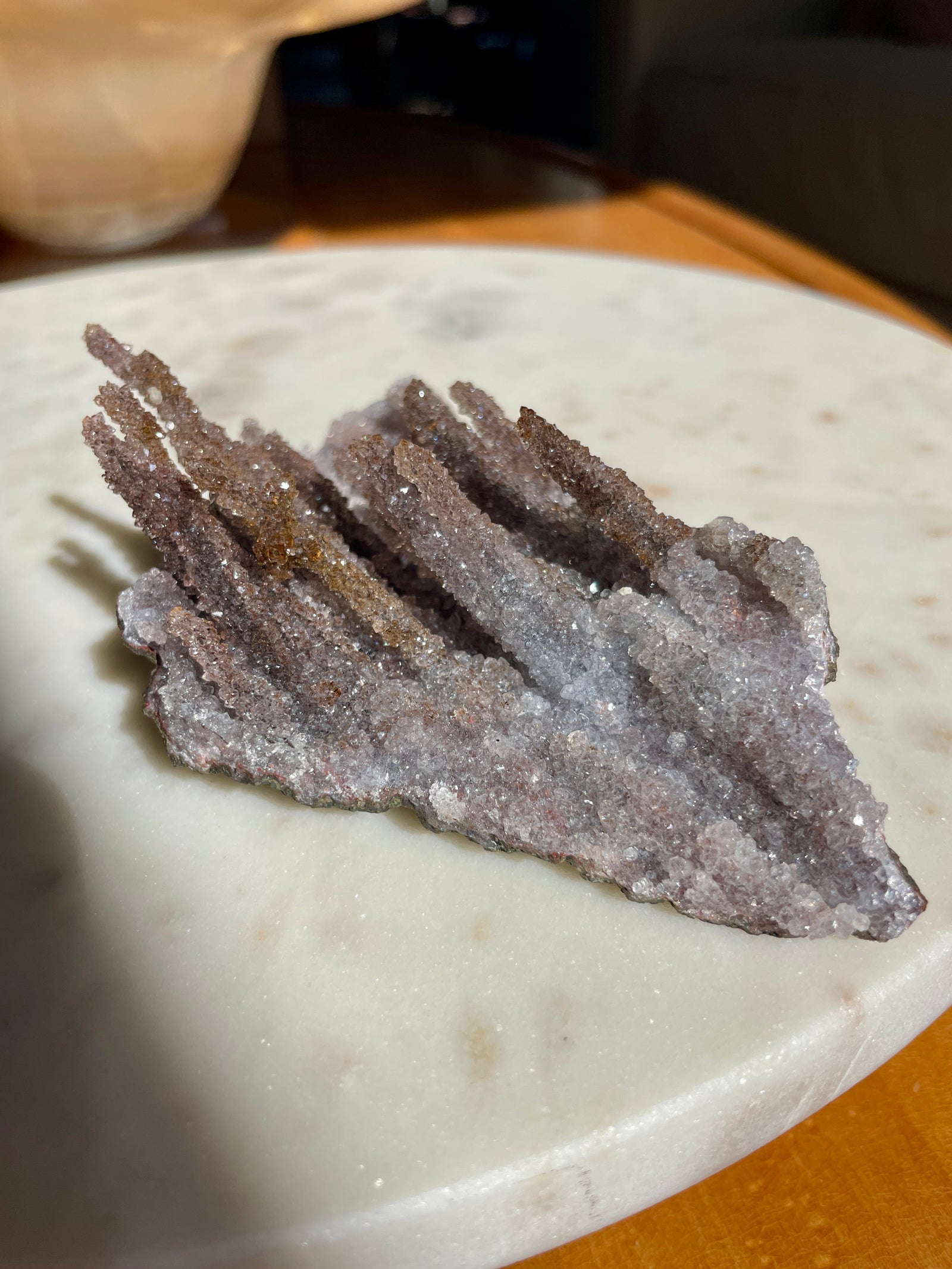 Moroccan Amethyst Stalactite Geode