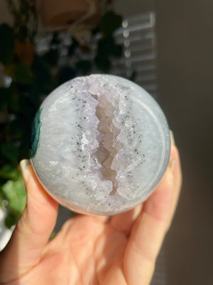 Amethyst Geode Sphere