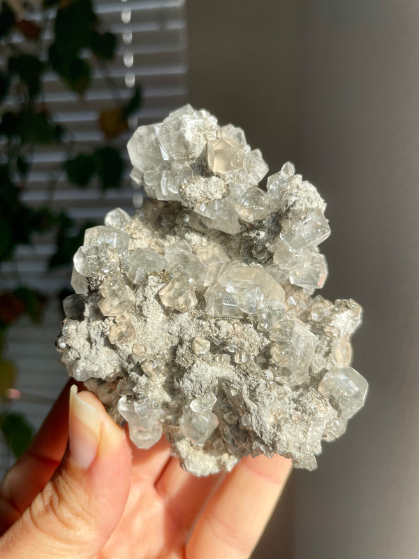 Calcite from the Linwood Mine, Iowa - Sugar Studio Crystals