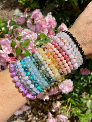 Handmade Crystal Bracelets in Custom Sizes
