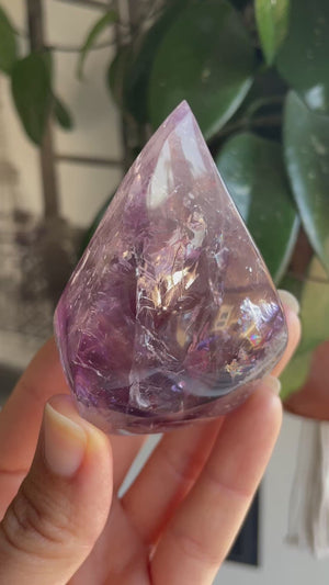 Amethyst Phantom Flame with Rainbows