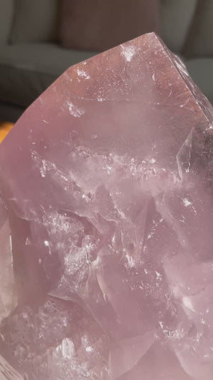 Double Terminated Balmat Calcite with Custom Acrylic Stand