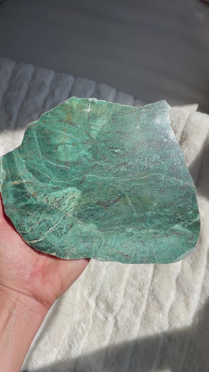 Australian Fuchsite Slab with Stand