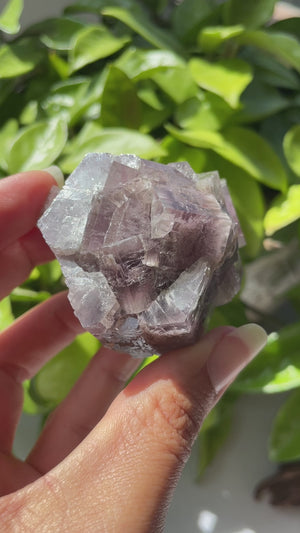 Purple Aragonite from Cuenca, Spain
