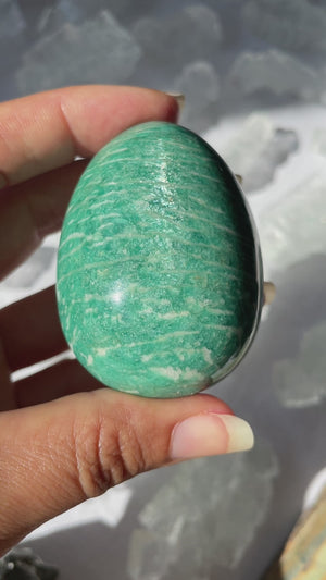 Russian Amazonite Egg