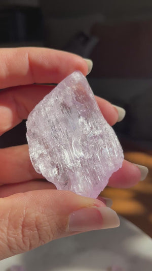 Raw Kunzite
