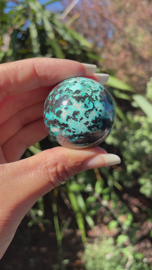Shattuckite Sphere from Congo