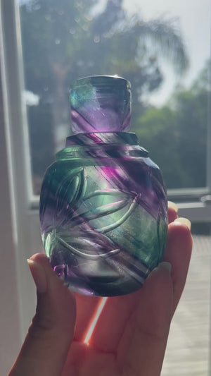 Rainbow Fluorite Bottle
