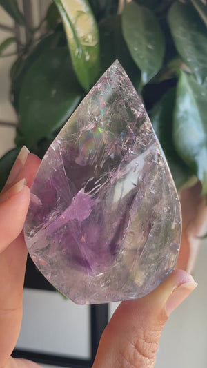 Amethyst Phantom Flame with Rainbows