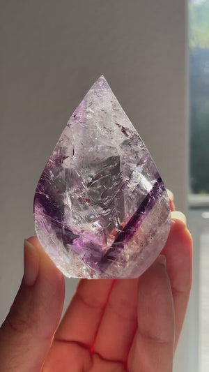 Amethyst Phantom Flame with Rainbows