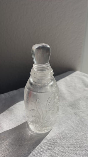 Hand-Carved Himalayan Quartz Bottle