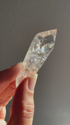 Double Terminated UV Reactive Powellite Phantom Quartz~You Pick