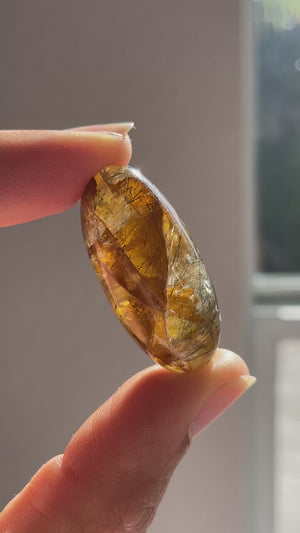 Golden Healer Rutilated Himalayan Quartz Shiva