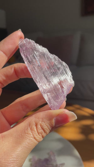 Raw Kunzite