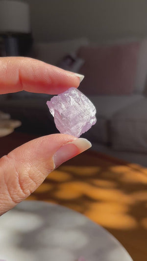 Raw Kunzite
