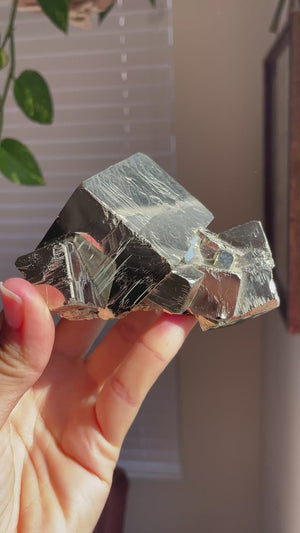 Etched Pyrite from Peru