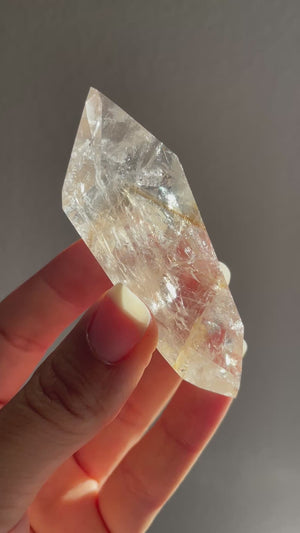 Double Terminated UV Reactive Powellite Phantom Quartz~You Pick