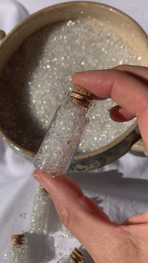 Pakimer Diamond Quartz Bottle ~ Pick Your Size!