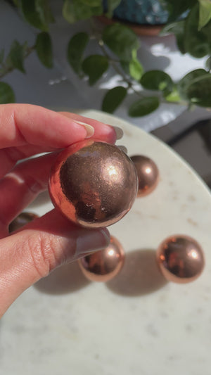 Copper Ore Sphere ~ Medium
