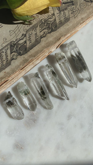 Chlorite Included Quartz Necklace ~ You Pick!