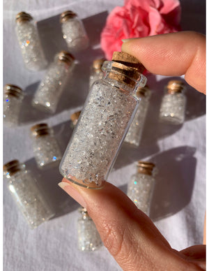 Pakimer Diamond Quartz Bottle ~ Pick Your Size!