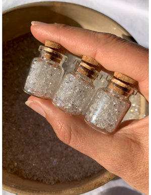 Pakimer Diamond Quartz Bottle ~ Pick Your Size!