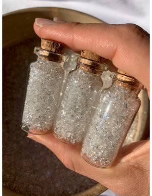 Pakimer Diamond Quartz Bottle ~ Pick Your Size!