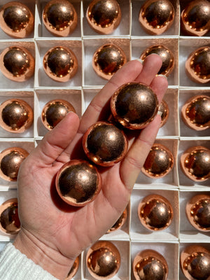 Copper Ore Sphere ~ Medium
