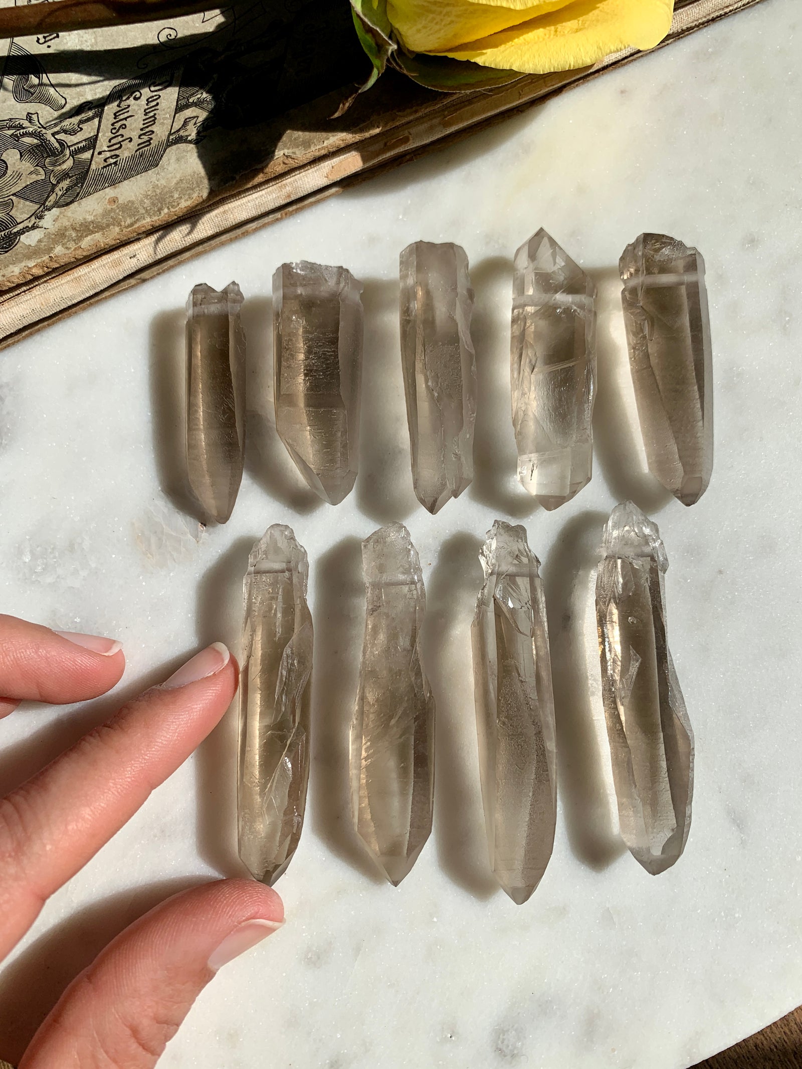 Smoky Lemurian Necklace~You Pick