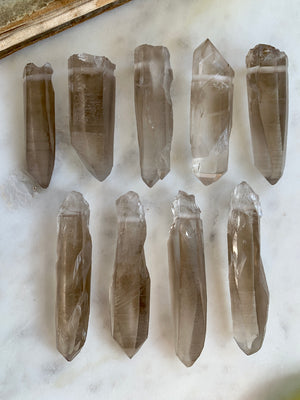 Smoky Lemurian Necklace~You Pick