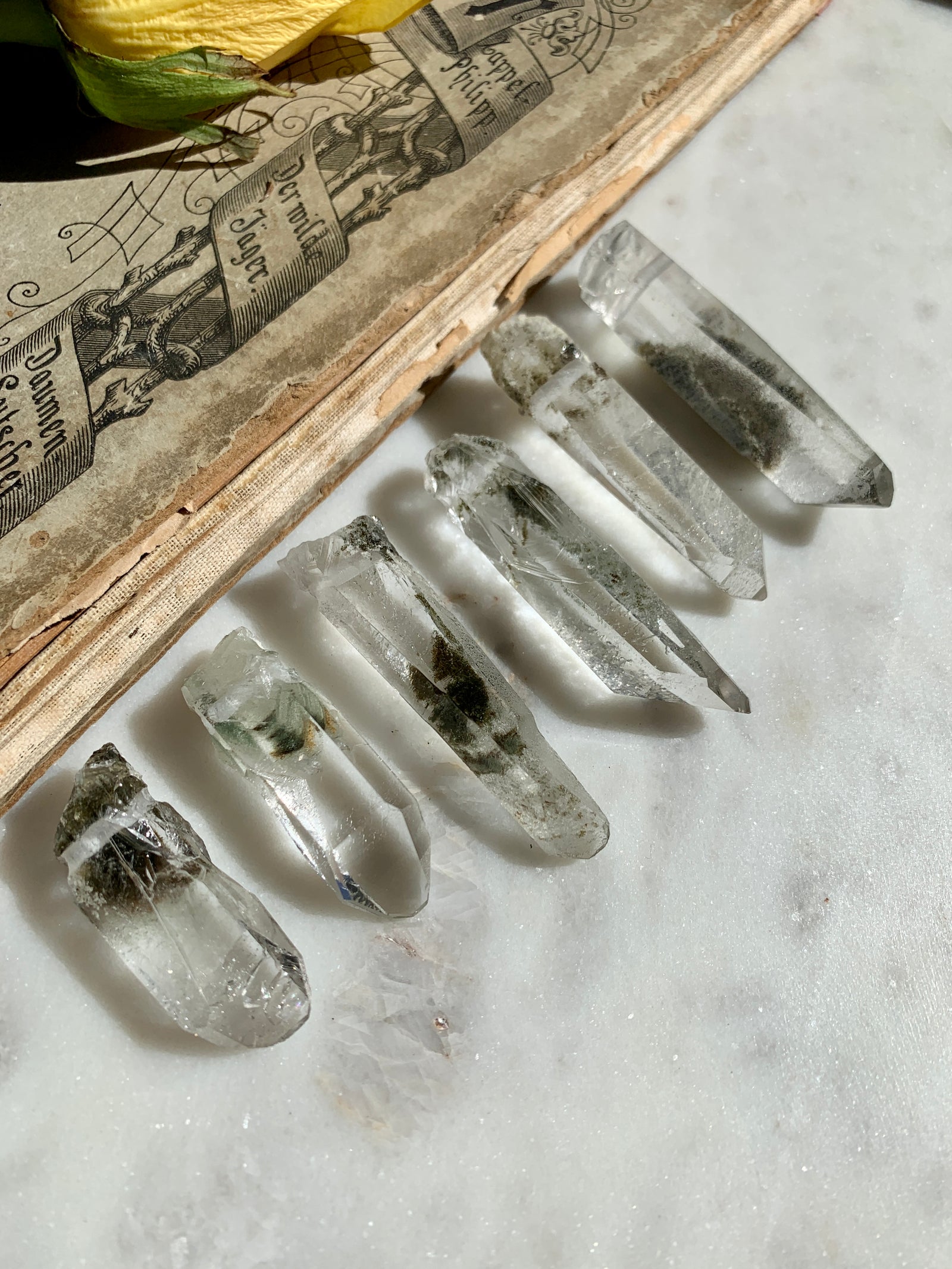 Chlorite Included Quartz Necklace ~ You Pick!